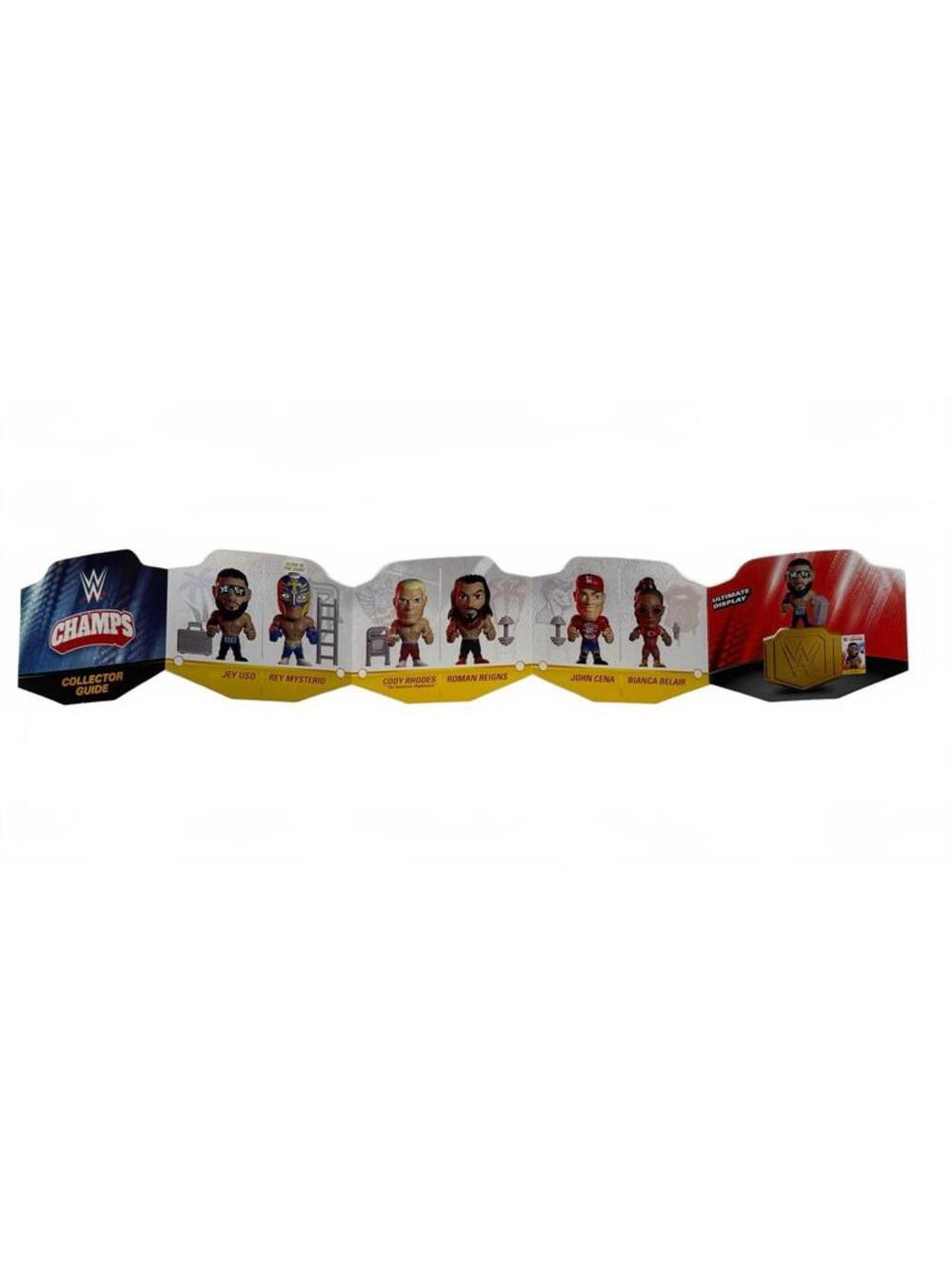 WWE John Cena Champs Mini Figure with Gold Belt Case - Picture 3 of 6